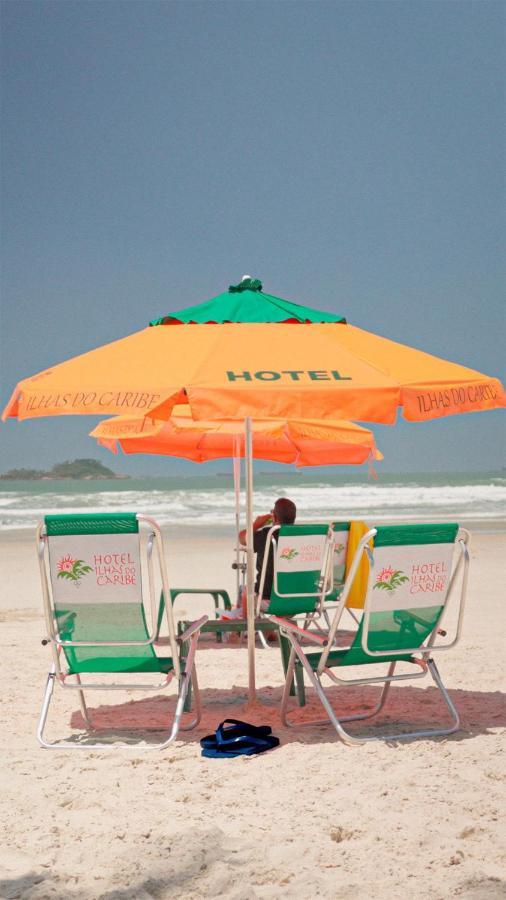 Hotel Ilhas Do Caribe - Na Melhor Regiao Da Praia Da Enseada Guarujá Exteriör bild
