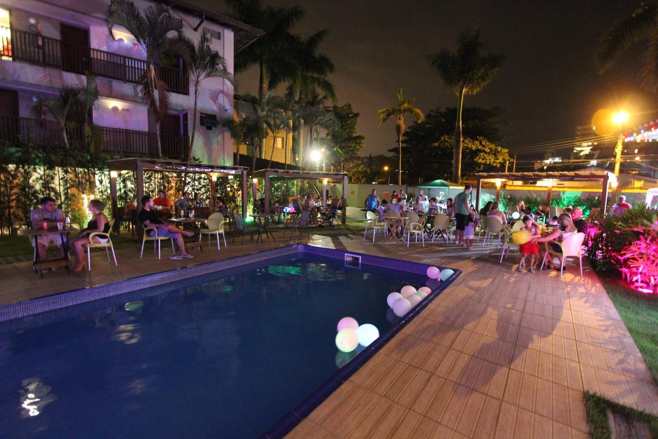 Hotel Ilhas Do Caribe - Na Melhor Regiao Da Praia Da Enseada Guarujá Exteriör bild